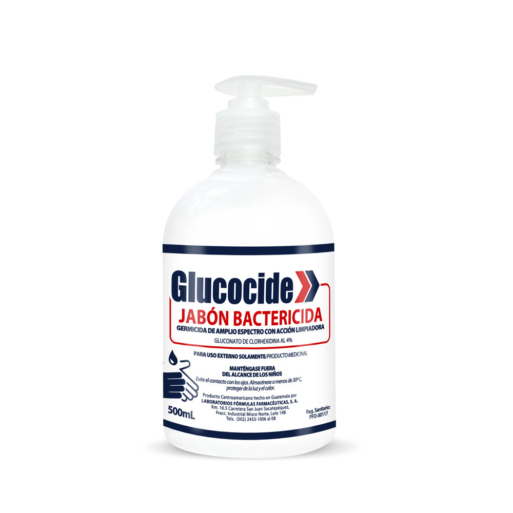 Jabón Bactericida Glucocide 500mL